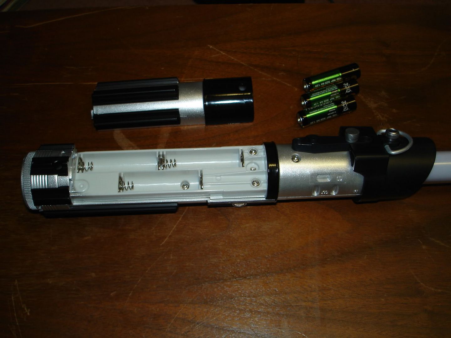 star wars force fx lightsaber battery replacement